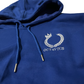 OCTAVIUS Logo Hoodie - Royal Blue/White