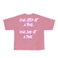 Octavius Motto T-Shirt Pink/White